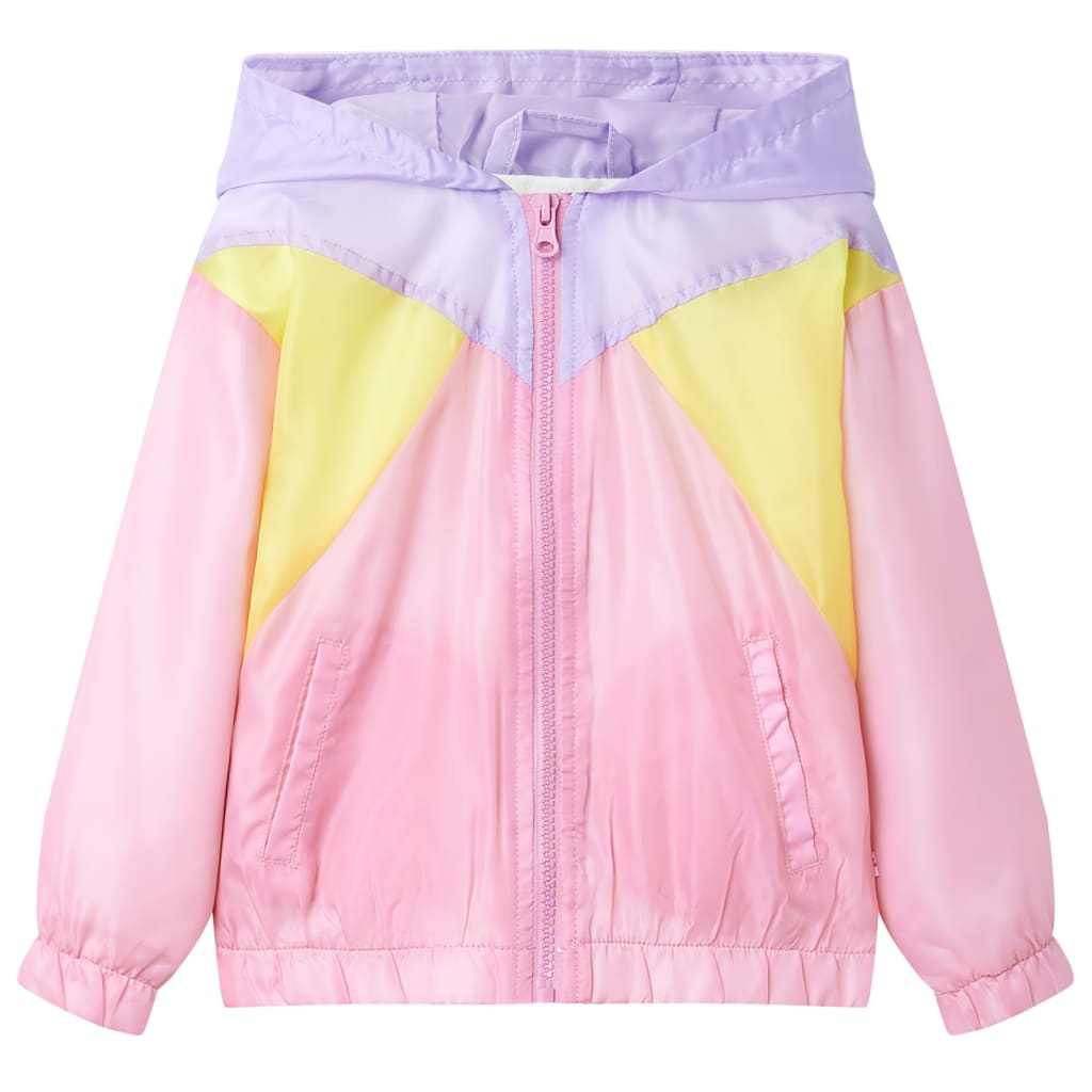 Kids' Hooded Jacket with Zip Multicolour 104 - Sid & Sam