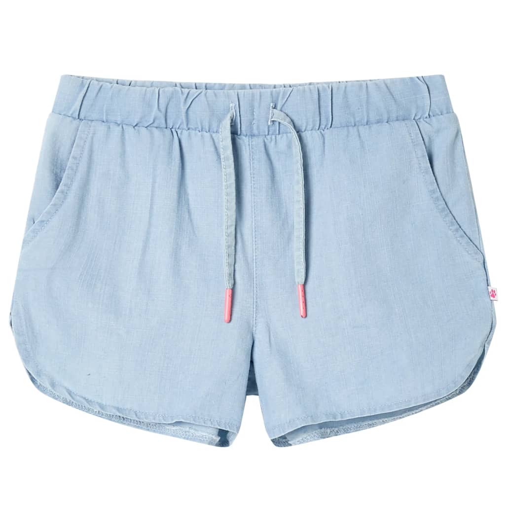 Kids' Shorts Soft Denim Blue 140 - Casper Homes