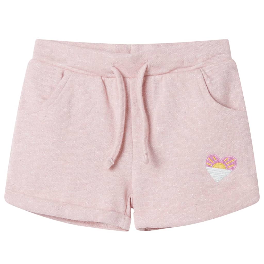 Kids' Shorts with Drawstring Mixed Light Pink 128 - Casper Homes