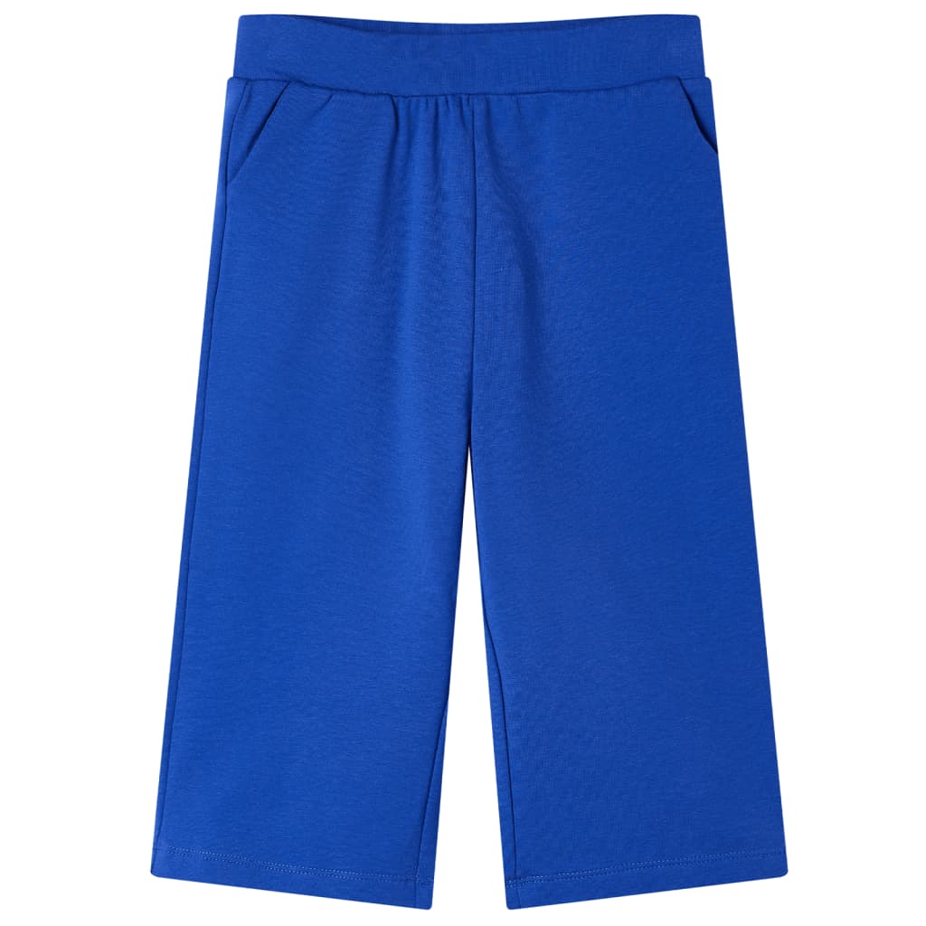 Kids' Pants with Wide Legs Cobalt Blue 140 - Direct Imports