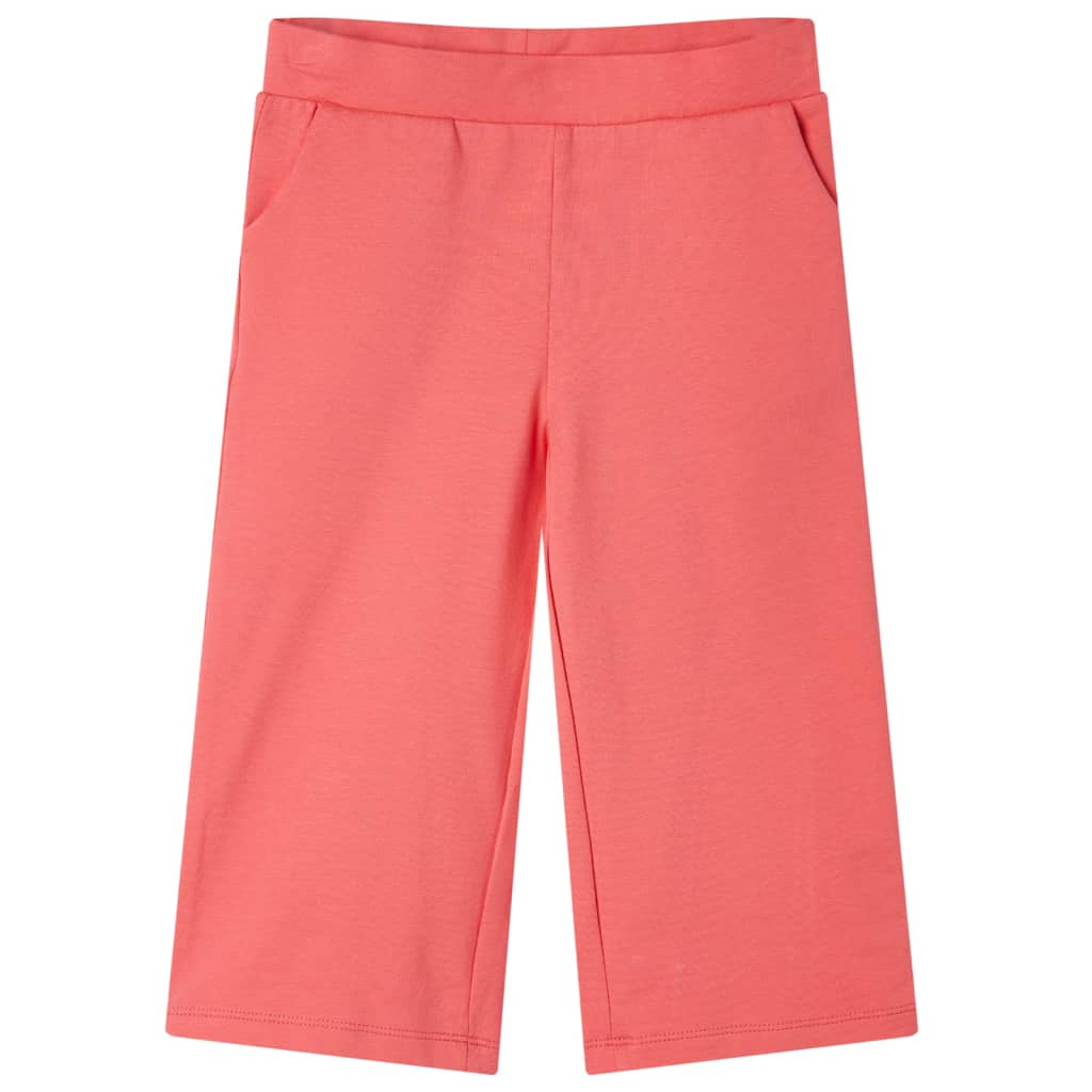 Kids' Pants with Wide Legs Coral 116 - Direct Imports
