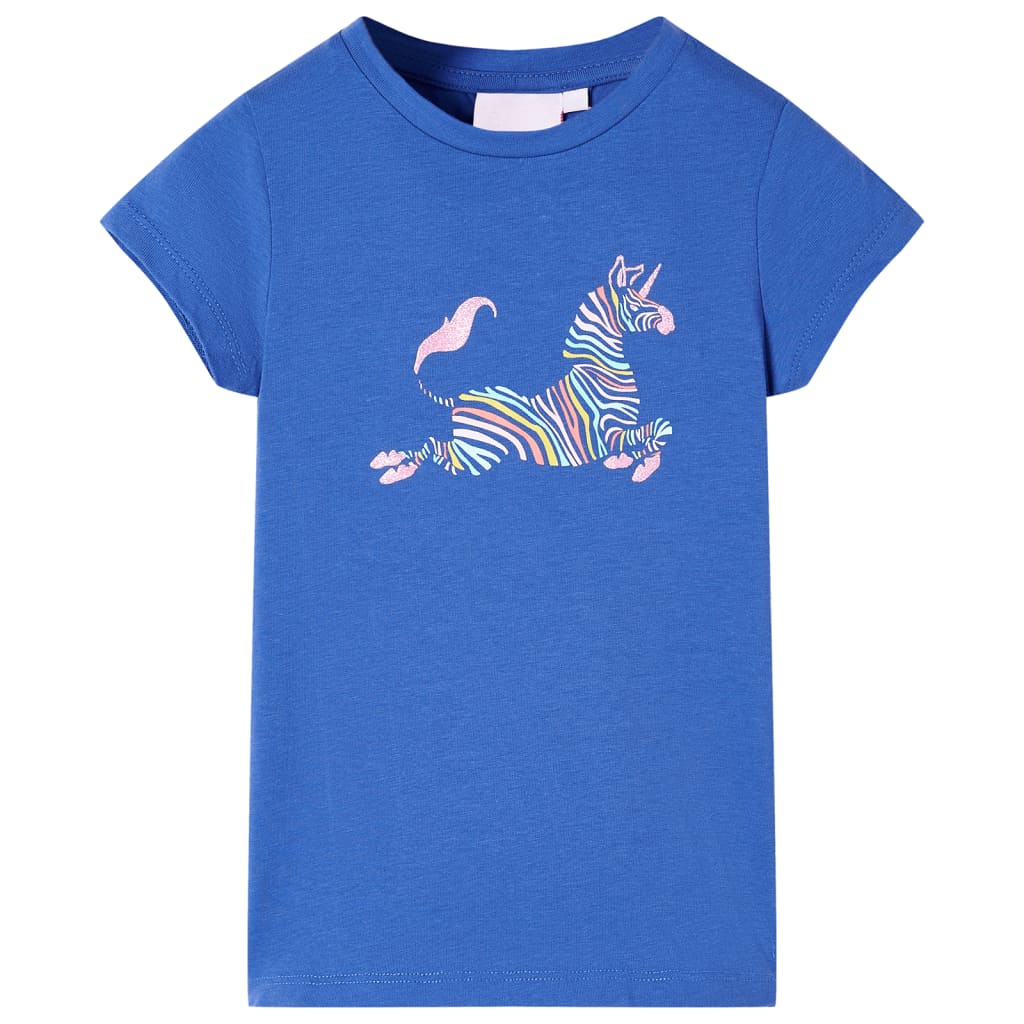 Kids' T-shirt Cobalt Blue 128 - Decor Base