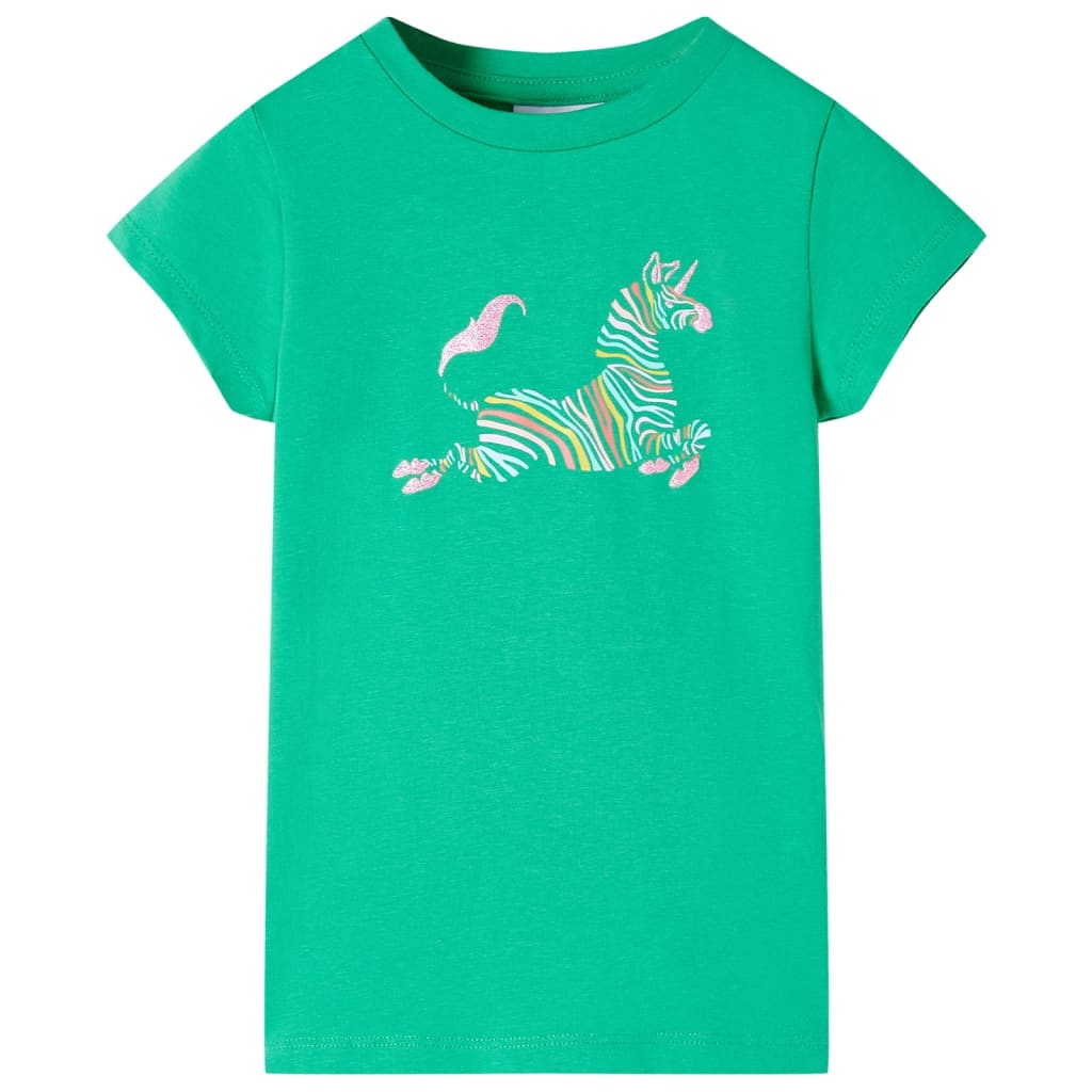 Kids' T-shirt Green 128 - Sid & Sam