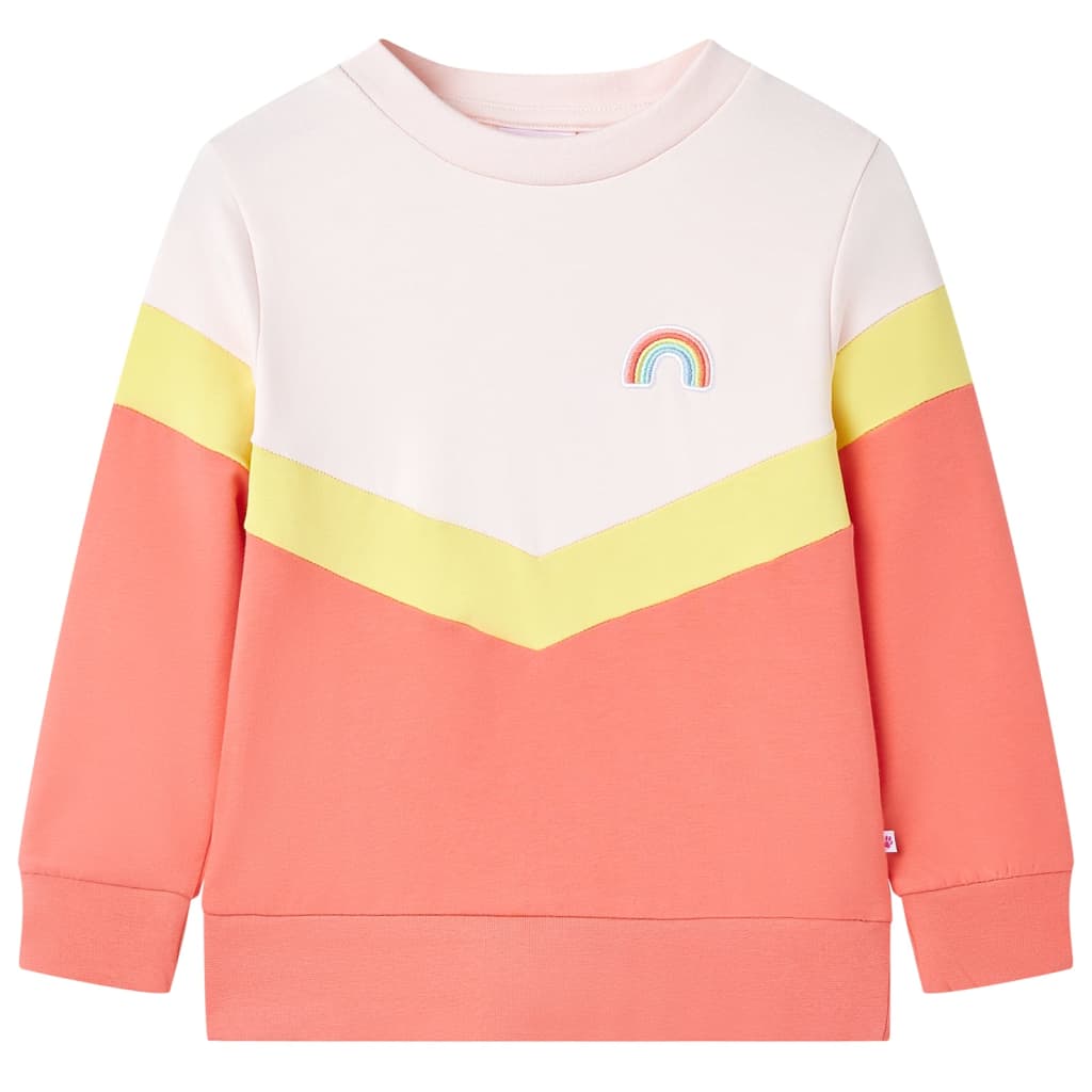 Kids' Sweatshirt Soft Pink 104 - Brittle & Co