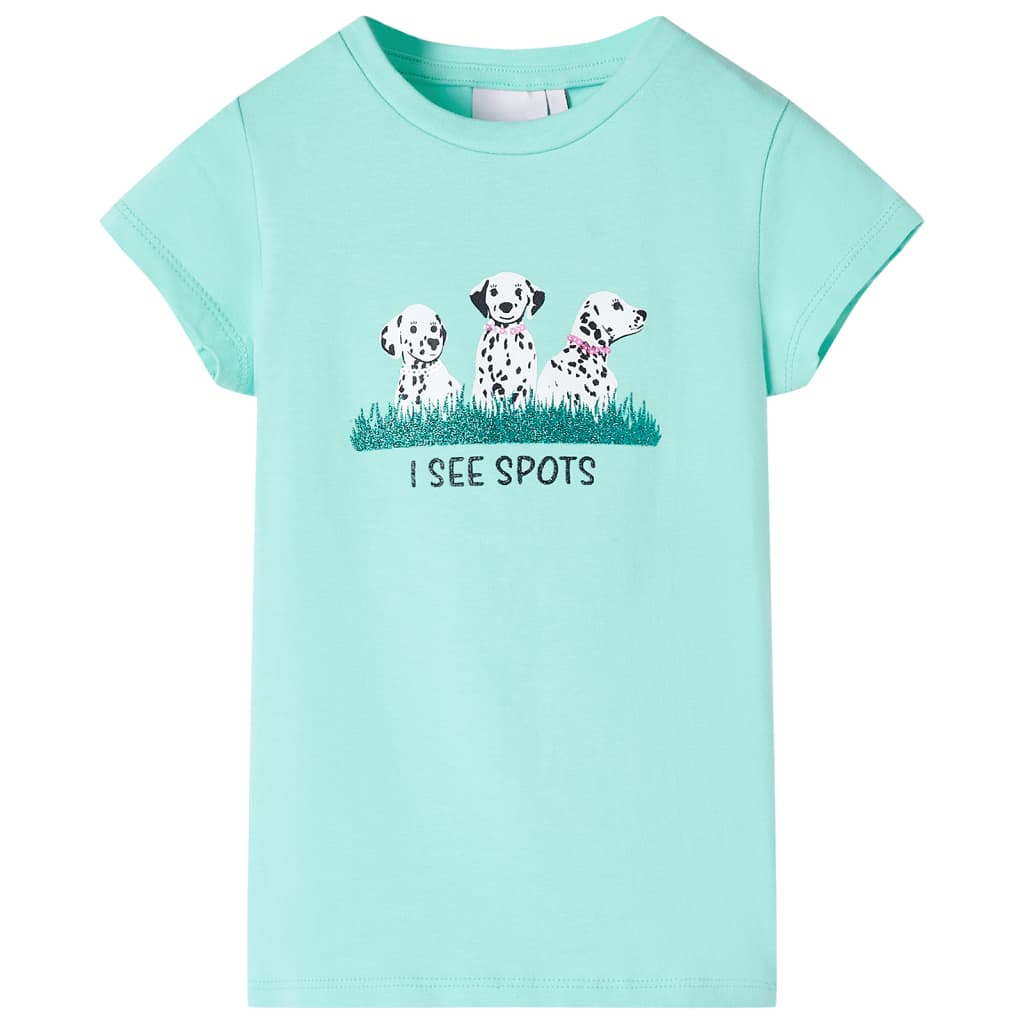 Kids' T-shirt Light Mint 128 - Merlin Deals