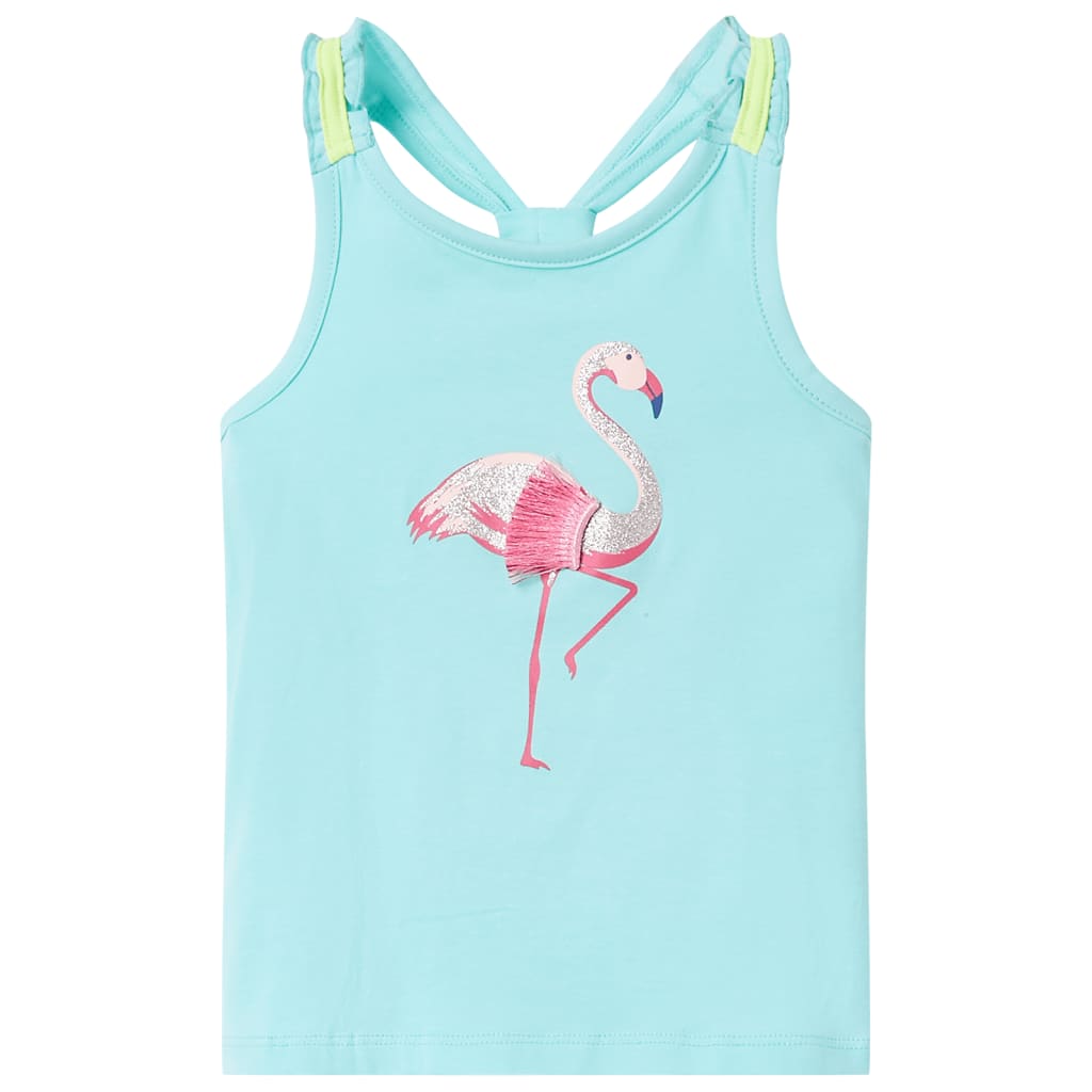 Kids' Tank Top Light Mint 116 - Unbeatable Bargains
