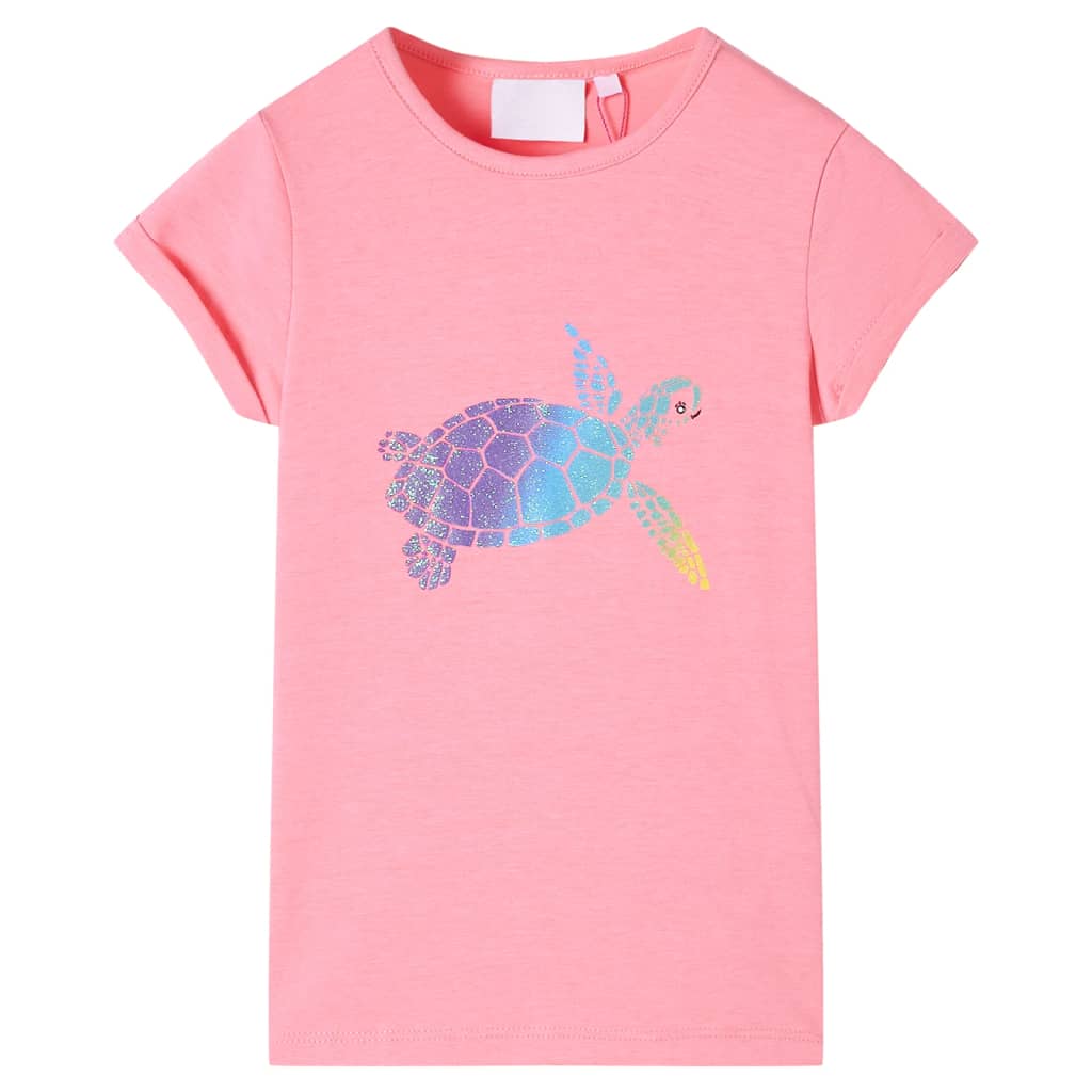 Kids' T-shirt Bright Pink 128 - Merlin Deals