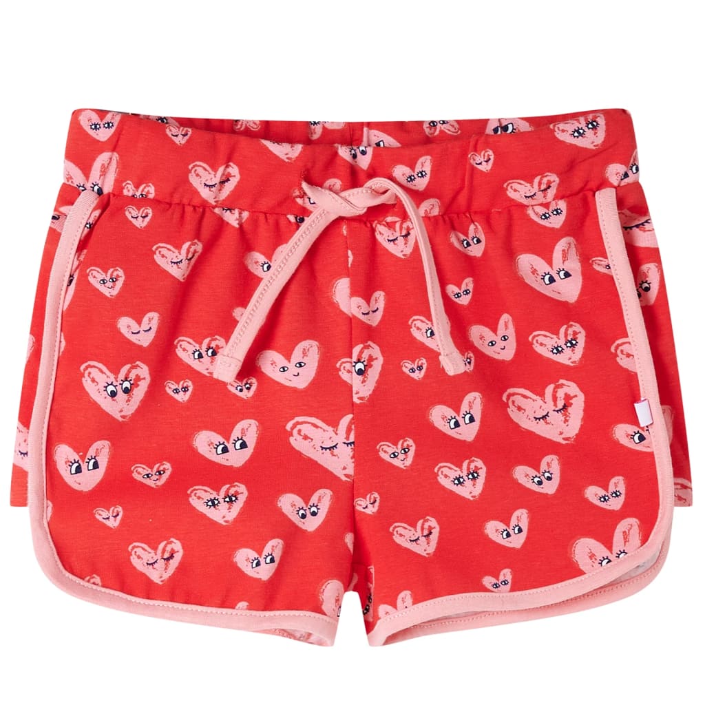 Kids' Shorts with Drawstring Red 128 - Merkel Designers