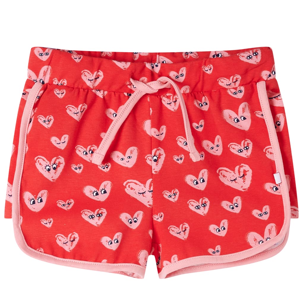 Kids' Shorts with Drawstring Red 140 - Casper Homes
