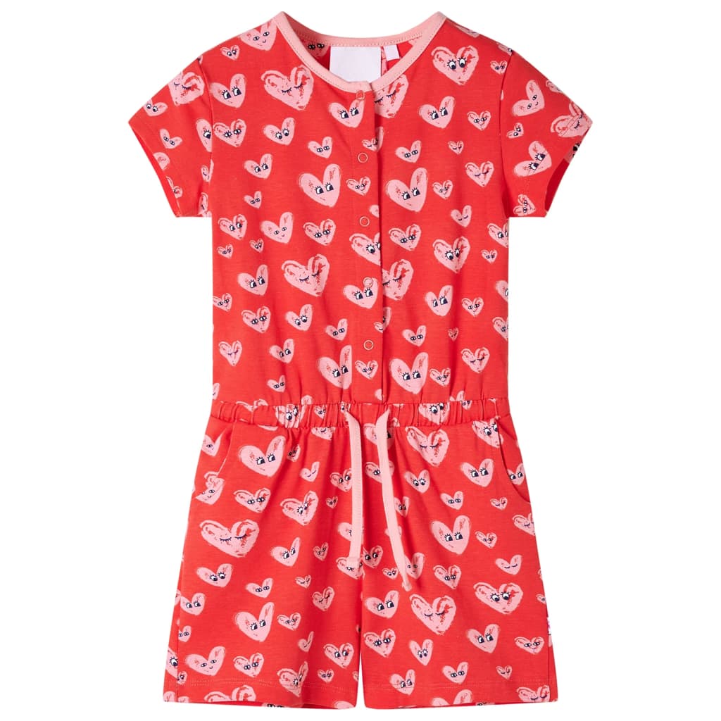 Kids' Playsuit Red 104 - Sid & Sam