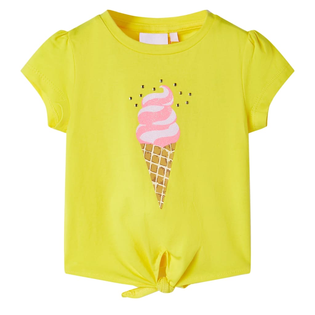 Kids' T-shirt Yellow 104 - Unbeatable Bargains