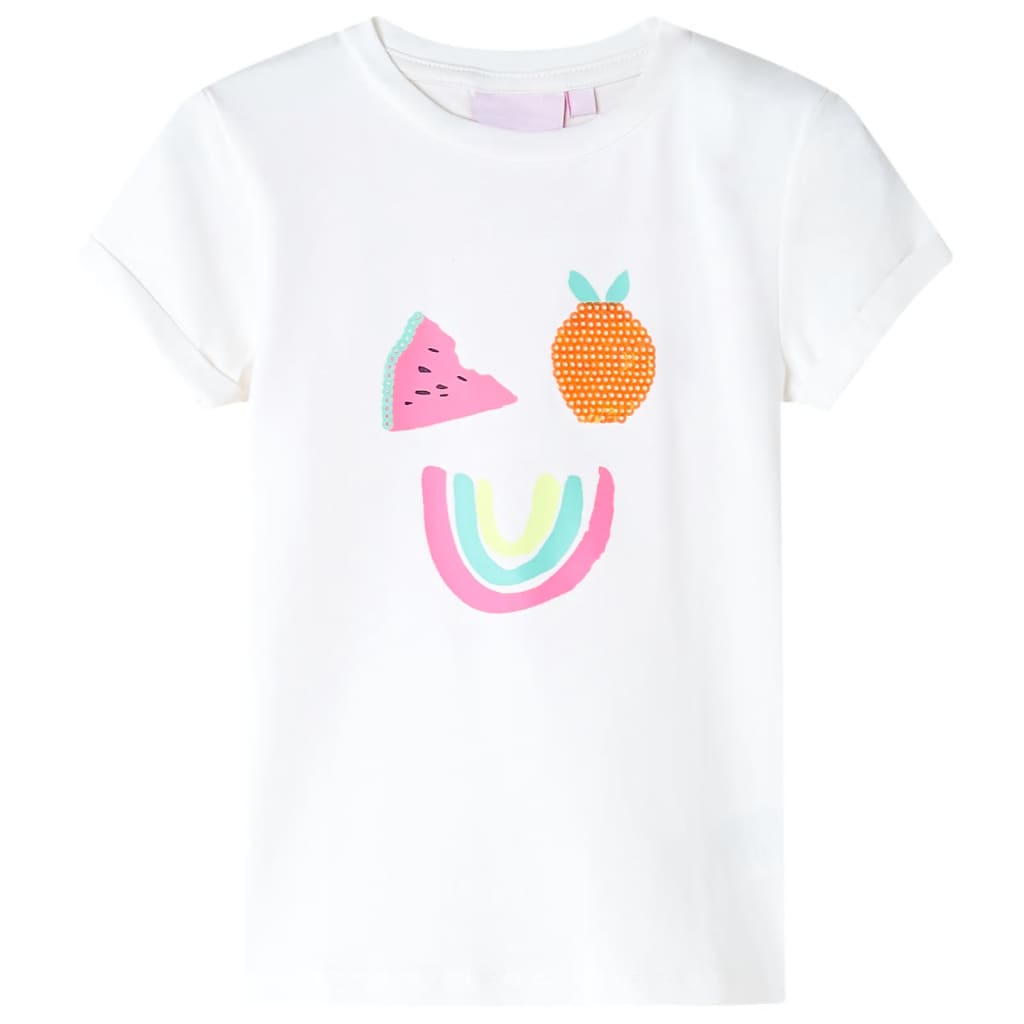 Kids' T-shirt Ecru 116 - Merkel Designers
