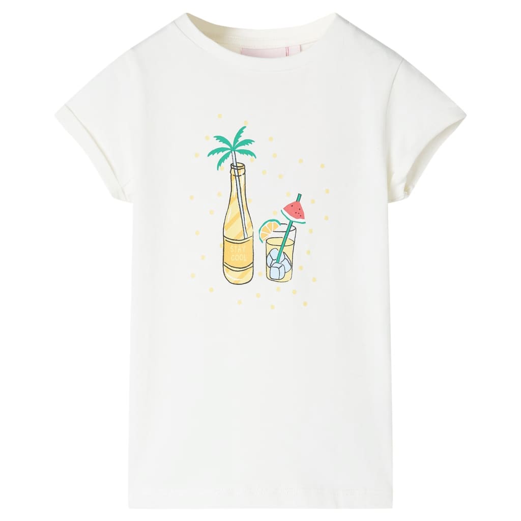 Kids' T-shirt Ecru 116 - Merkel Designers