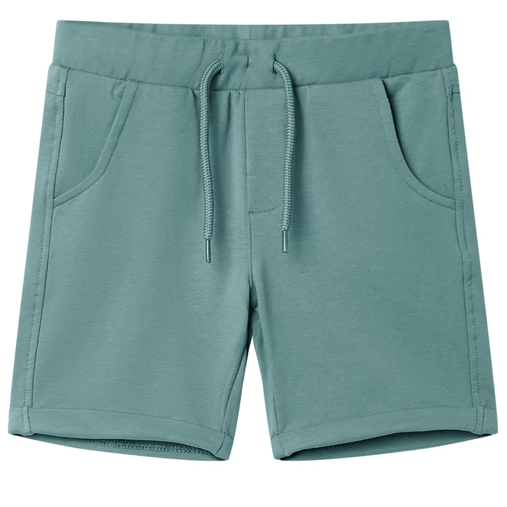 Kids' Shorts with Drawstring Old Petrol 140 - Style and Chic