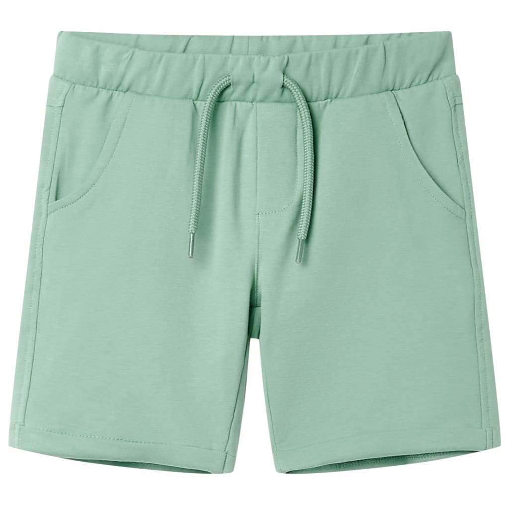 Kids' Shorts with Drawstring Light Khaki 92 - All Things Good