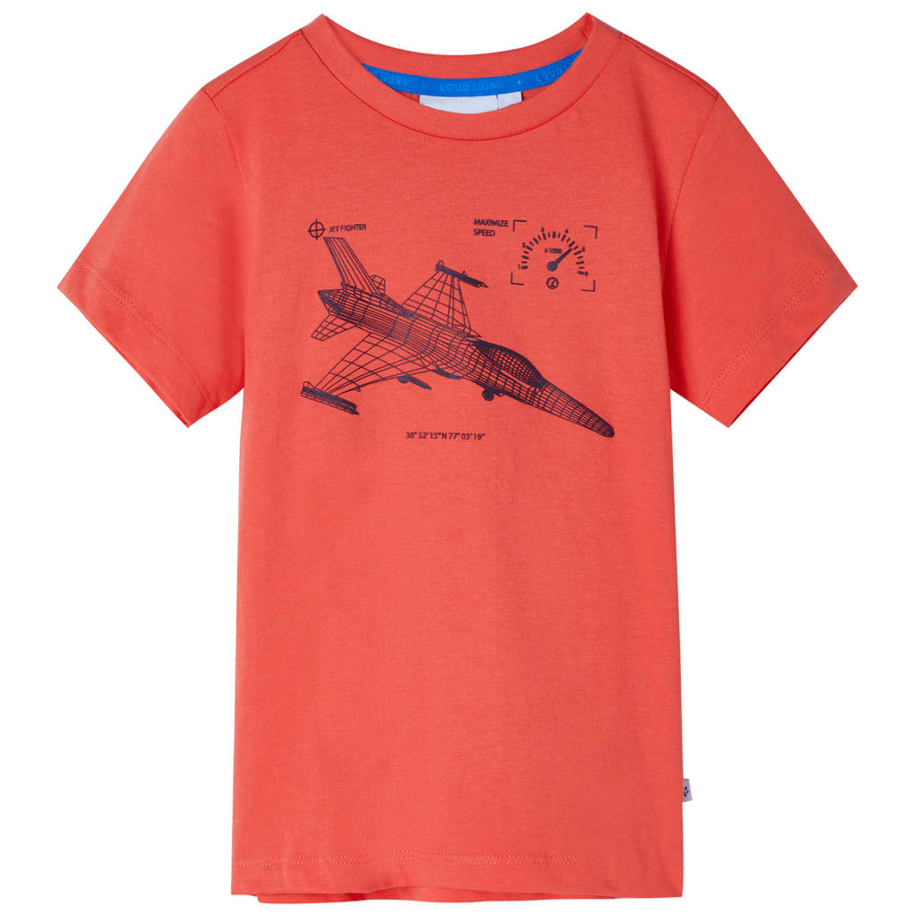 Kids' T-shirt Light Red 128 - Discount Dealers
