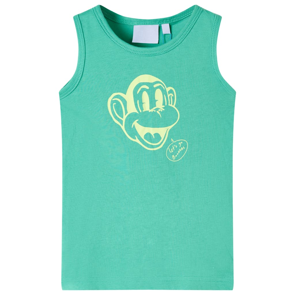 Kids' Tank Top Green 92 - Brittle & Co