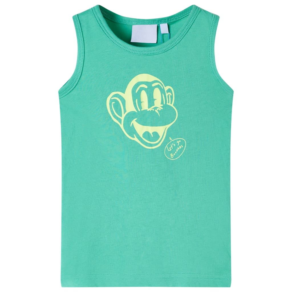 Kids' Tank Top Green 116 - Casper Homes