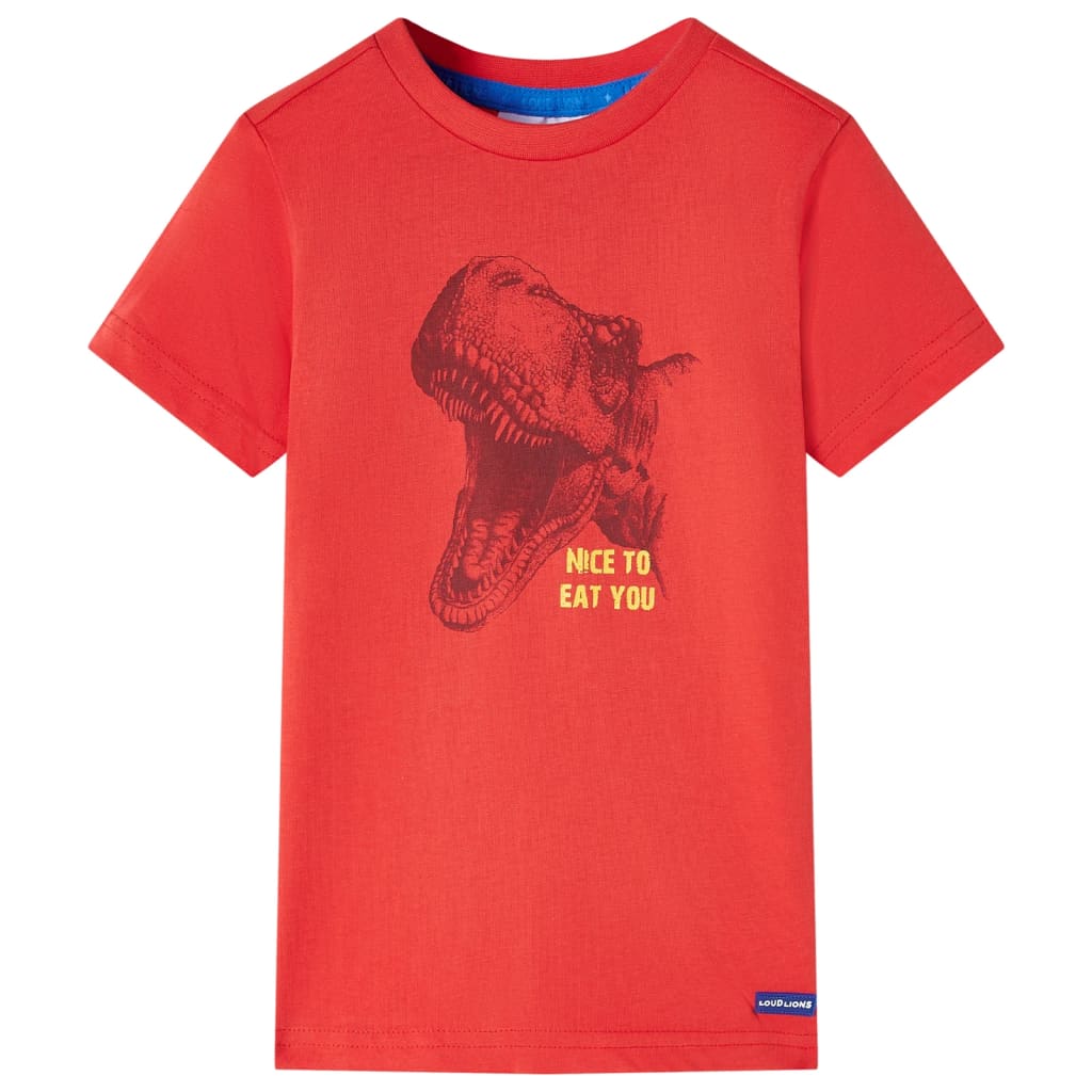 Kids' T-shirt Red 128 - Discount Dealers