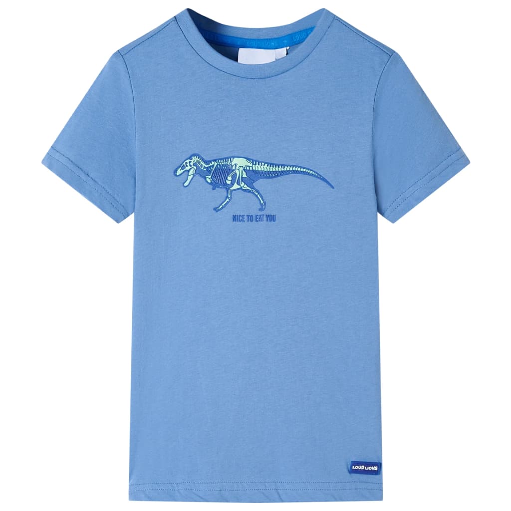 Kids' T-shirt Medium Blue 140 - Style and Chic