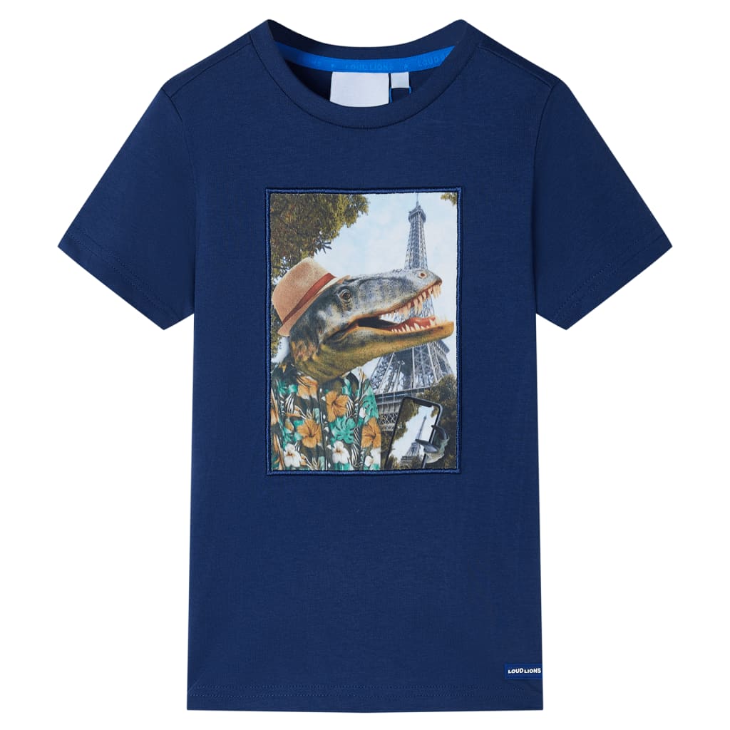 Kids' T-shirt Dark Blue 116 - All Things Good