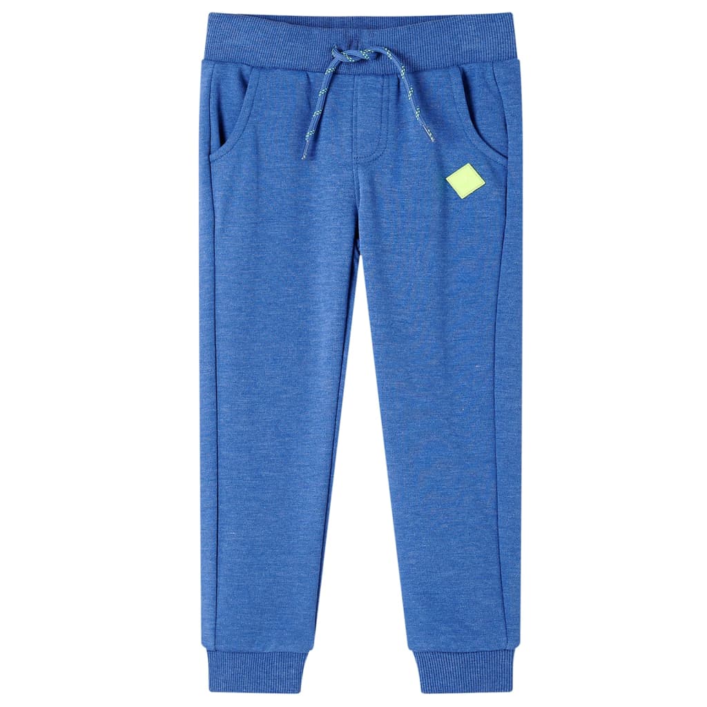 Kids' Sweatpants Blue Melange 104 - Direct Imports