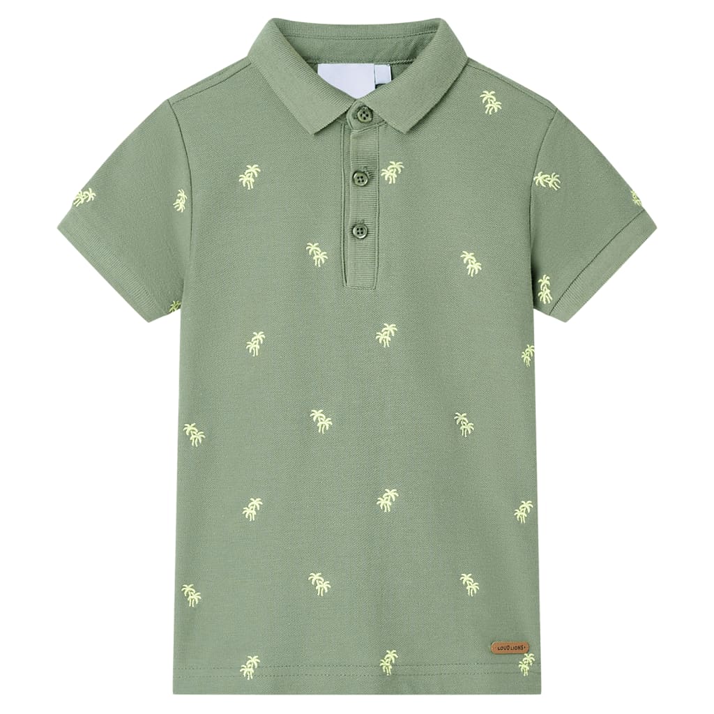 Kids' Polo Shirt Khaki 128 - Unbeatable Bargains