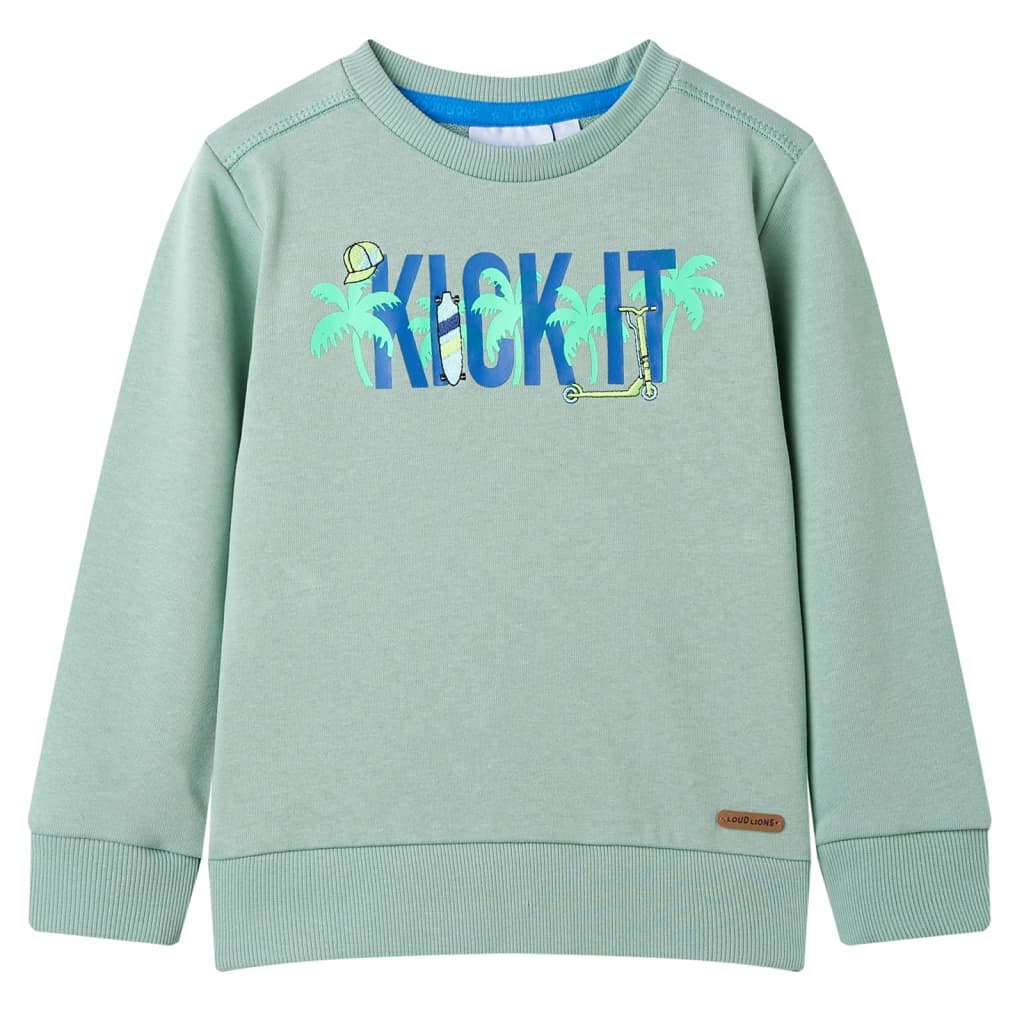 Kids' Sweatshirt Light Khaki 116 - Direct Imports