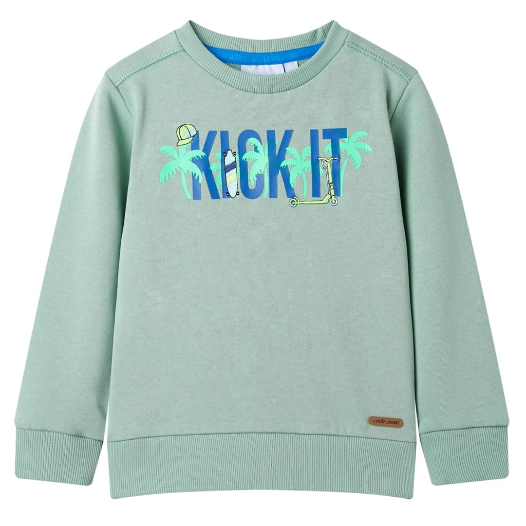 Kids' Sweatshirt Light Khaki 128 - Style and Chic