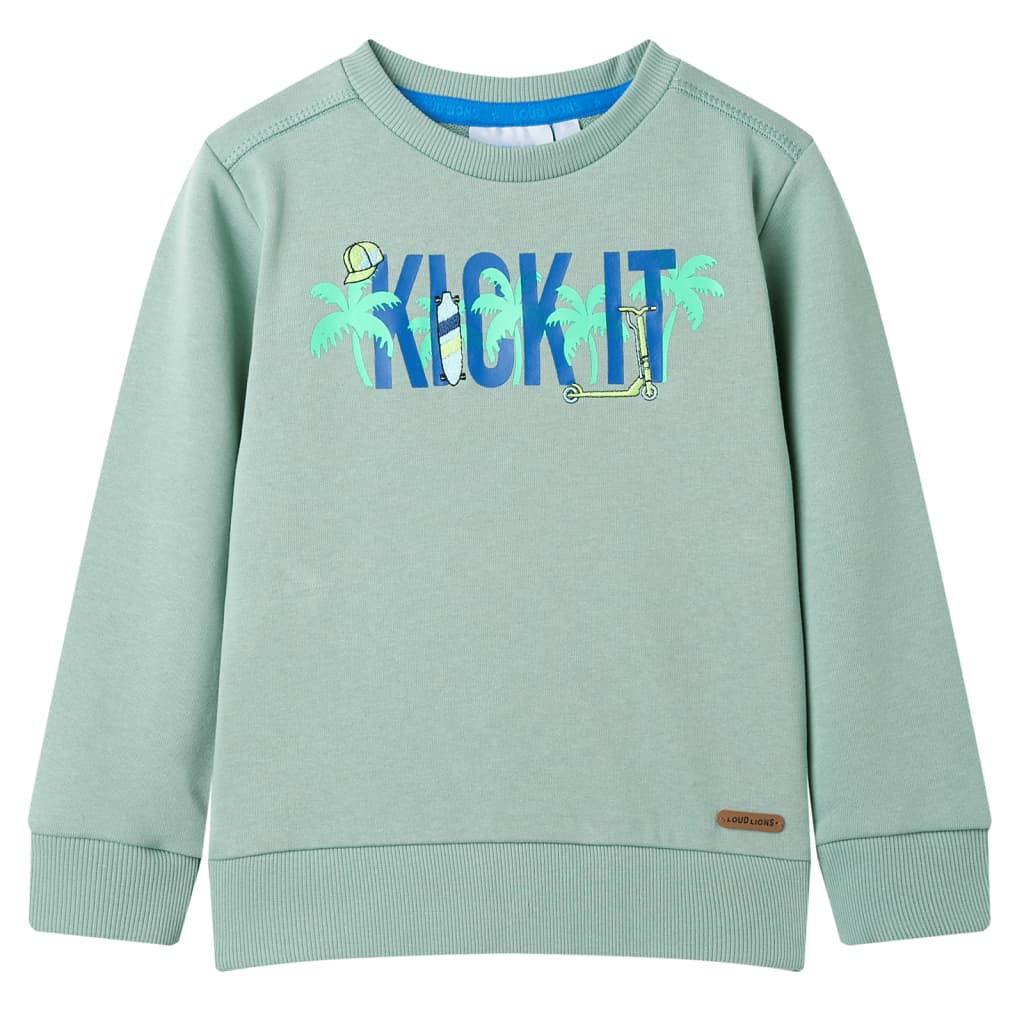 Kids' Sweatshirt Light Khaki 140 - Merkel Designers