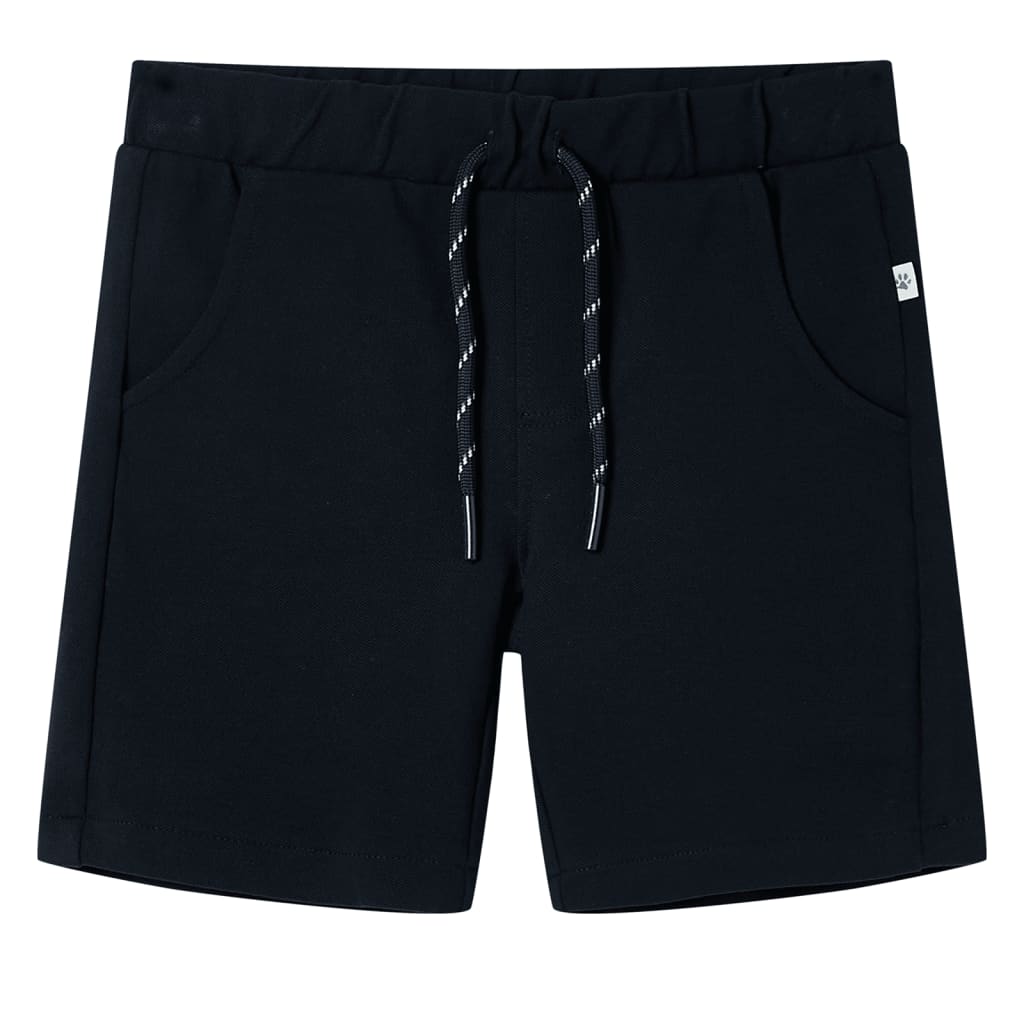 Kids' Shorts with Drawstring Navy 128 - R and M Furniture