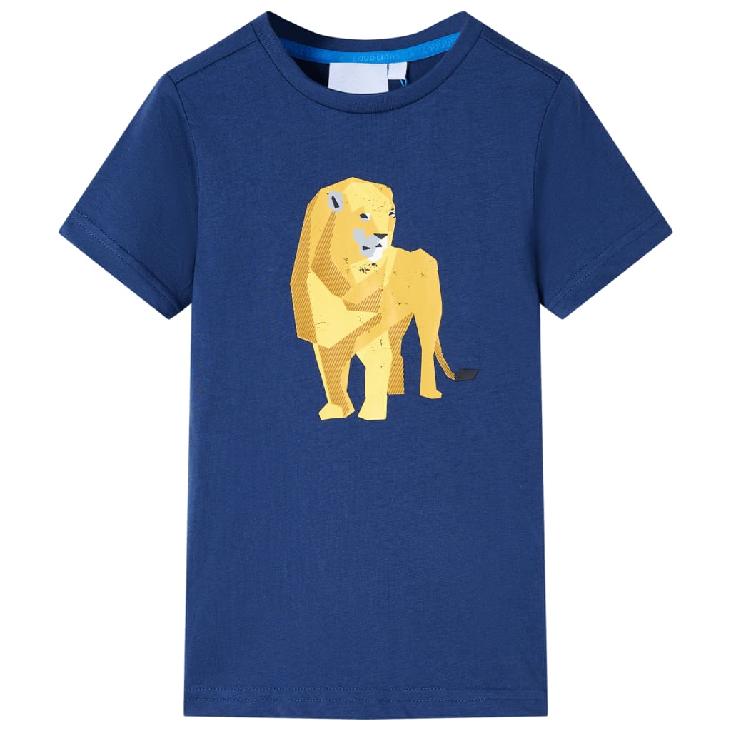Kids' T-shirt Dark Blue 128 - Sid & Sam