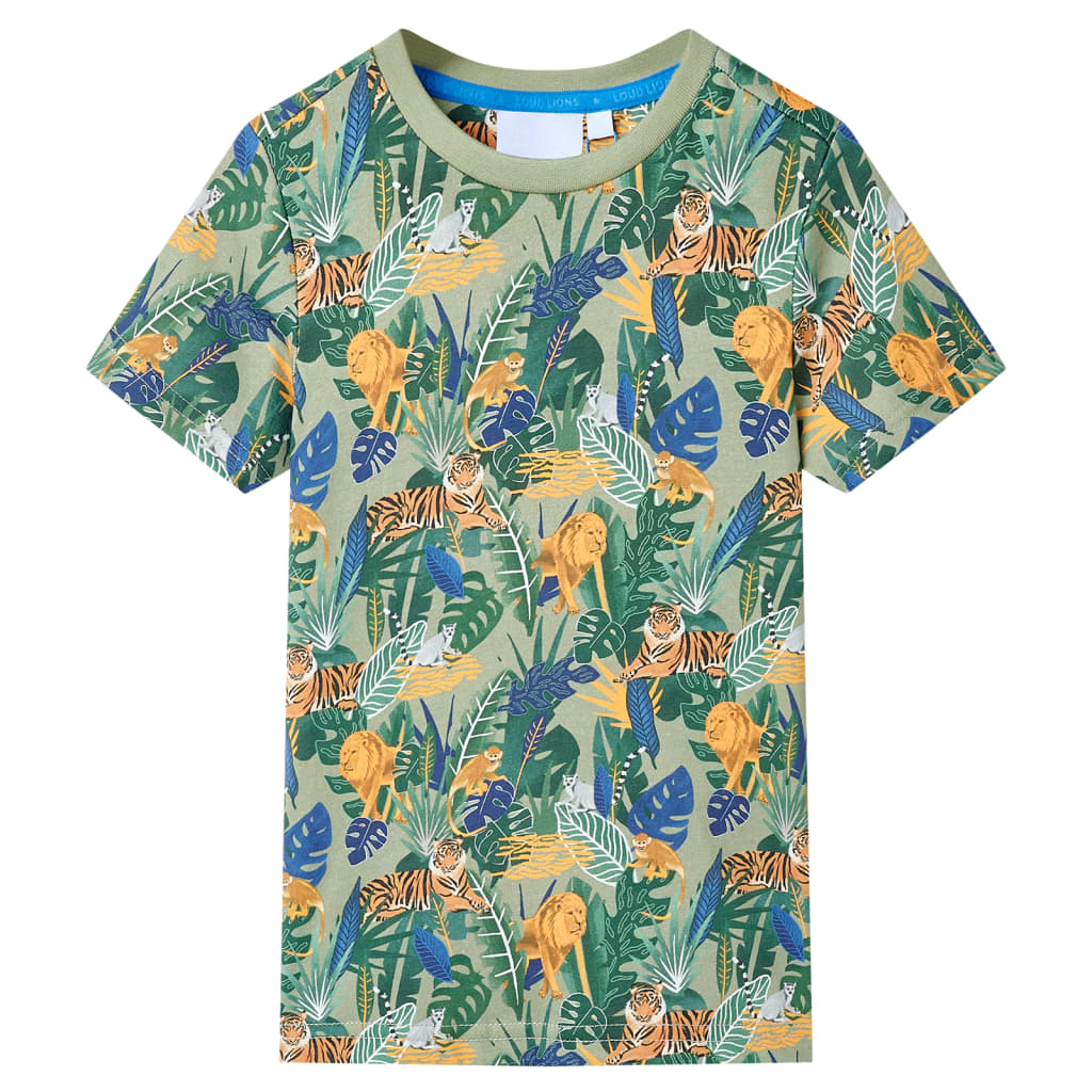 Kids' T-shirt with Short Sleeves Multicolour 140 - The Home Maker