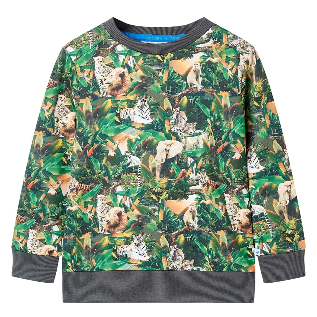 Kids' Sweatshirt Old Petrol 128 - The Home Maker