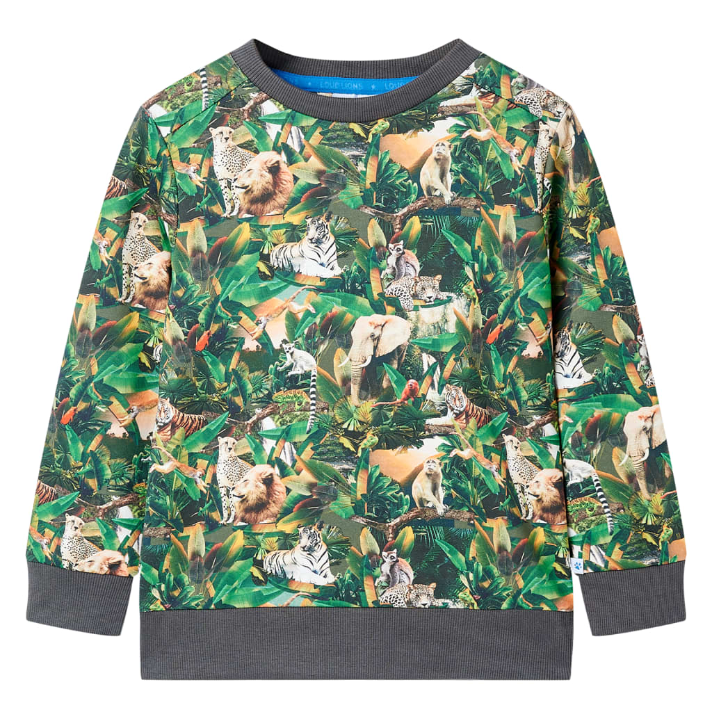 Kids' Sweatshirt Old Petrol 140 - Merkel Designers