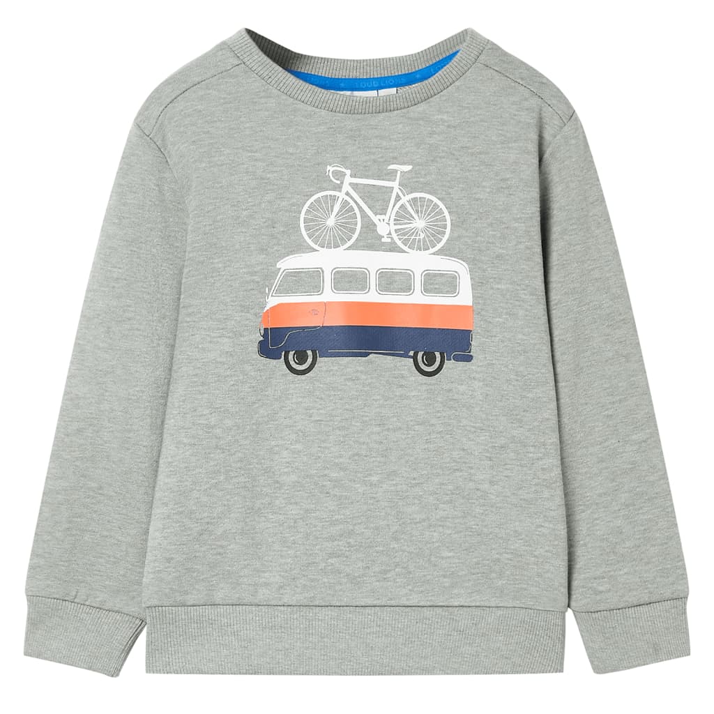 Kids' Sweatshirt Light Khaki Melange 92 - Merlin Deals