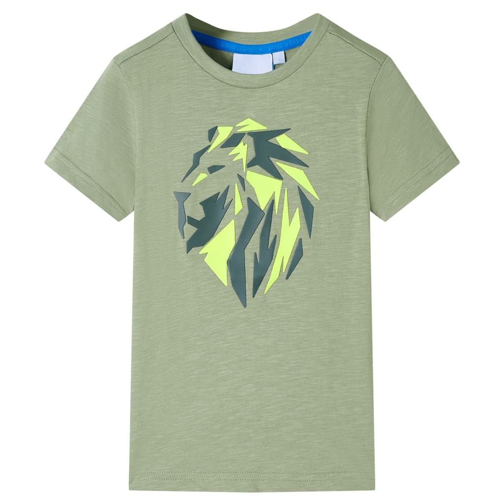 Kids' T-shirt Light Khaki 116 - Merlin Deals