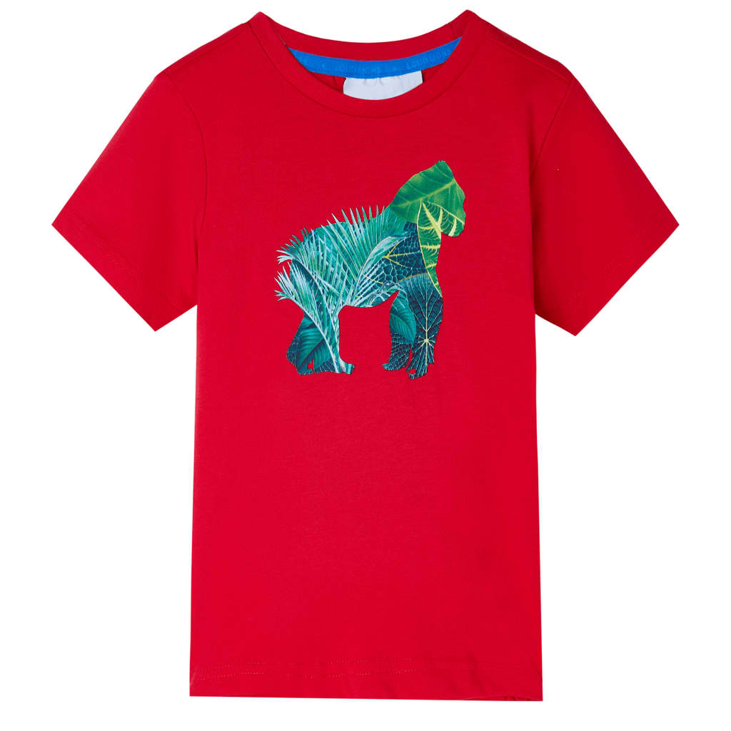 Kids' T-shirt Red 140 - Style and Chic