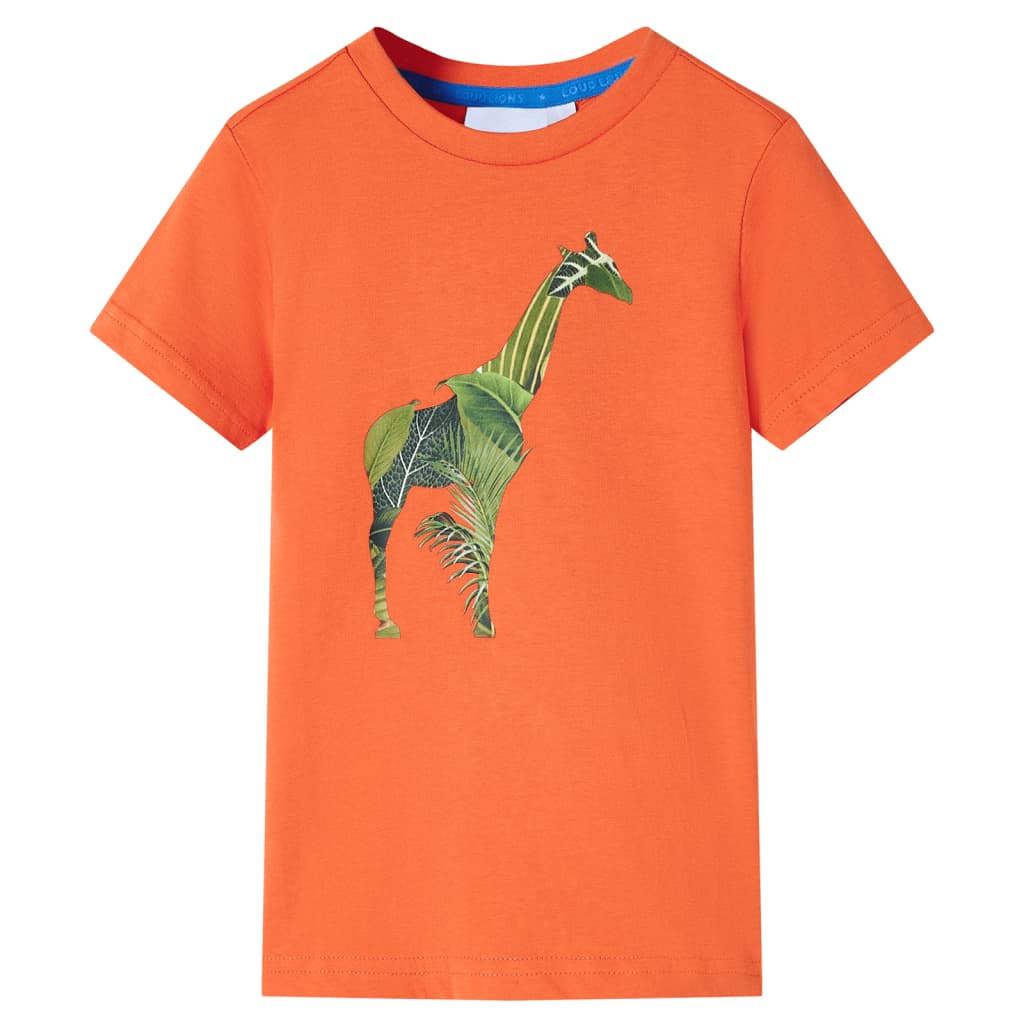 Kids' T-shirt Bright Orange 104 - Discount Dealers