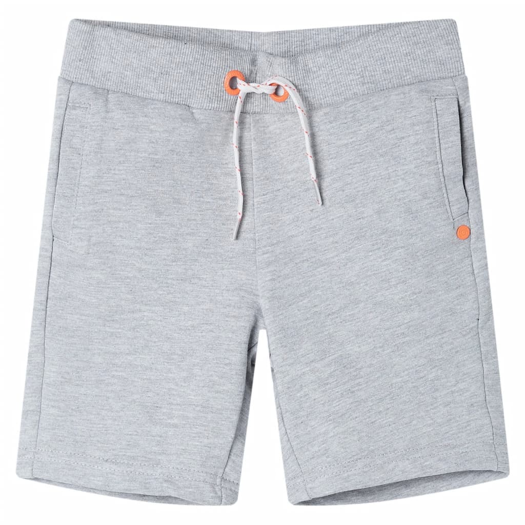Kids' Shorts with Drawstring Grey 140 - Merkel Designers