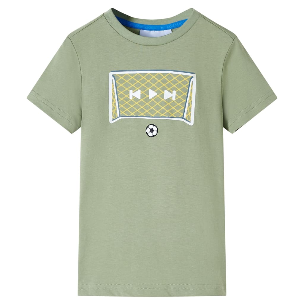 Kids' T-shirt Light Khaki 116 - Sid & Sam