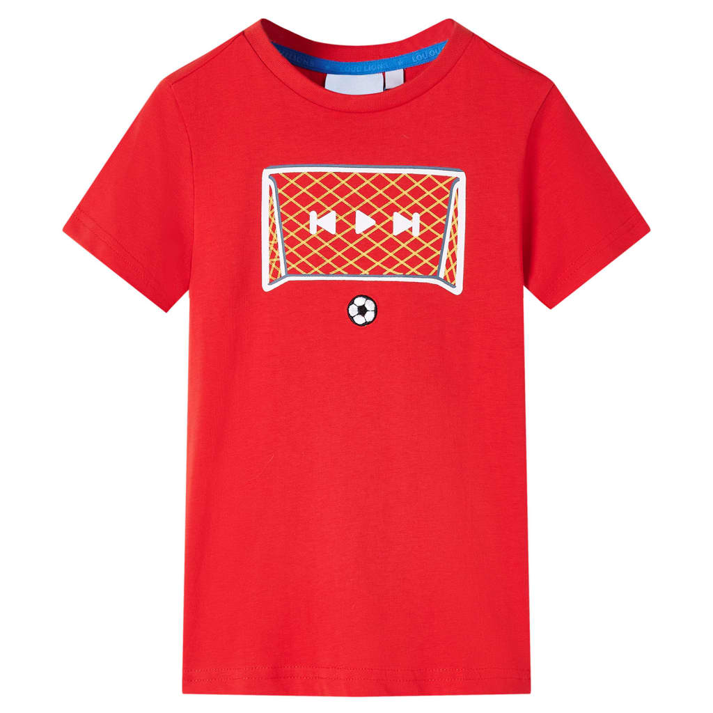 Kids' T-shirt Red 128 - Discount Dealers