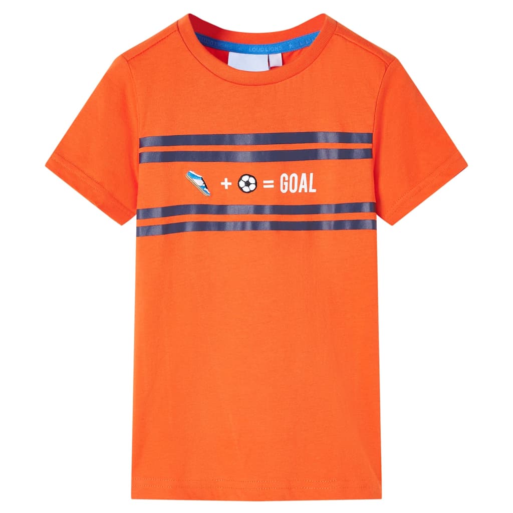 Kids' T-shirt Dark Orange 128 - Millennium Furniture