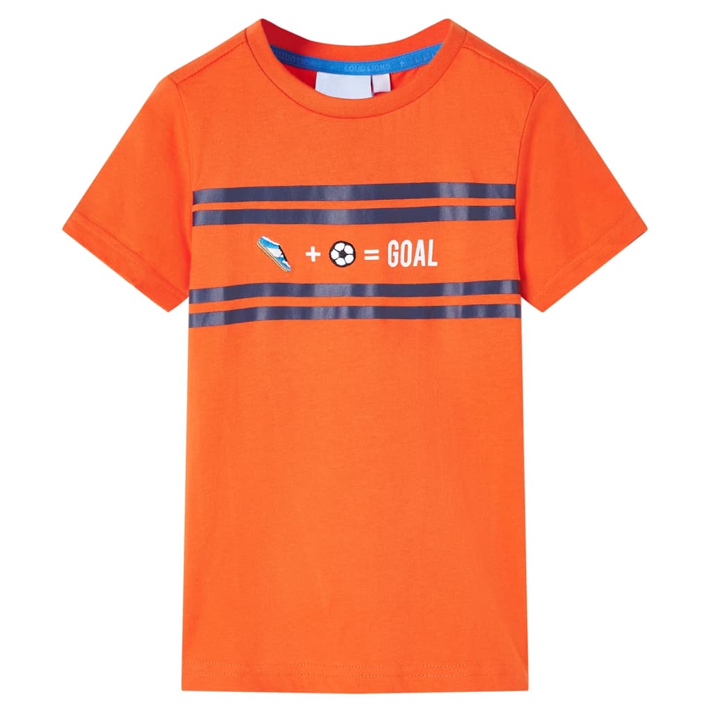 Kids' T-shirt Dark Orange 140 - The Home Maker