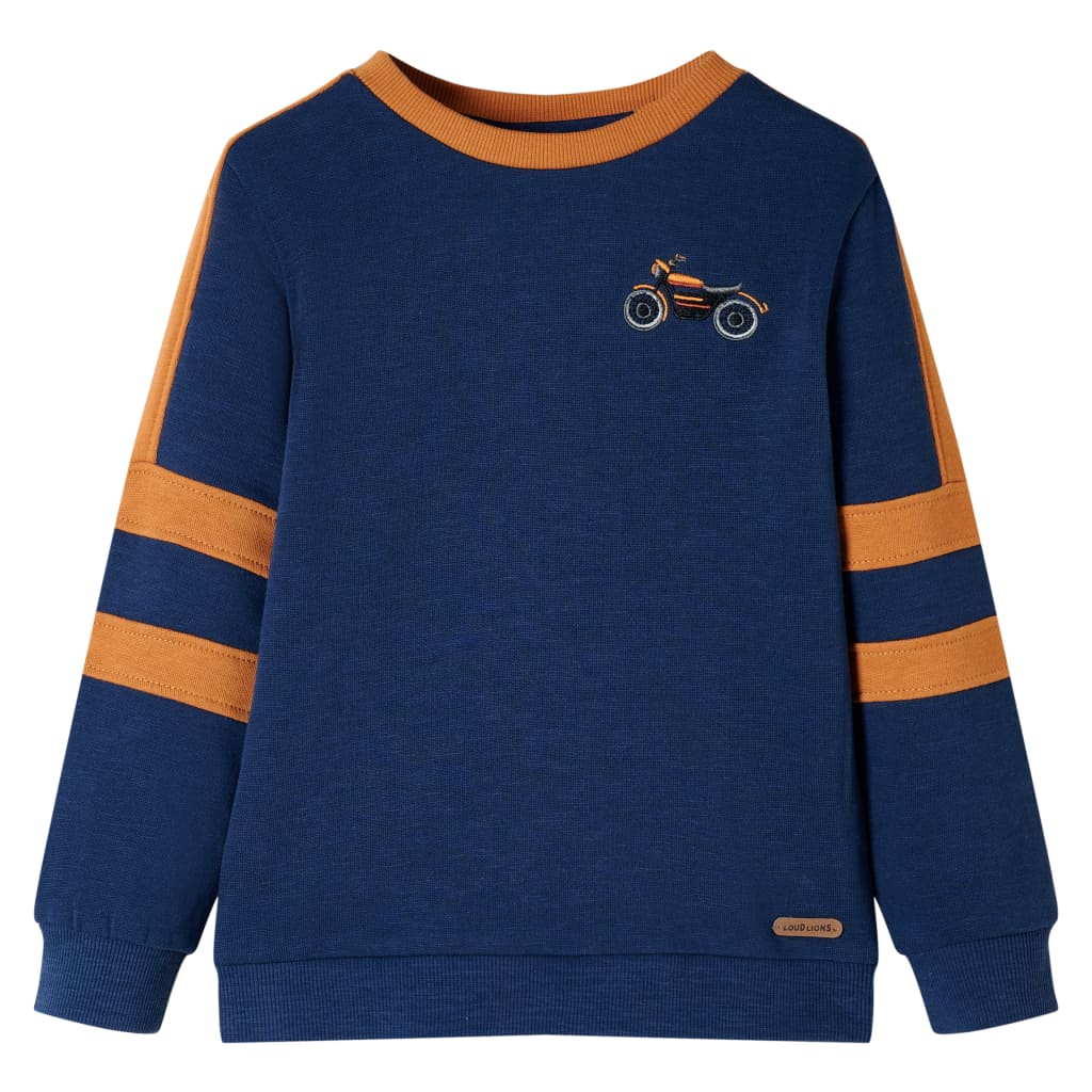 Kids' Sweatshirt Indigo Blue 116 - Direct Imports