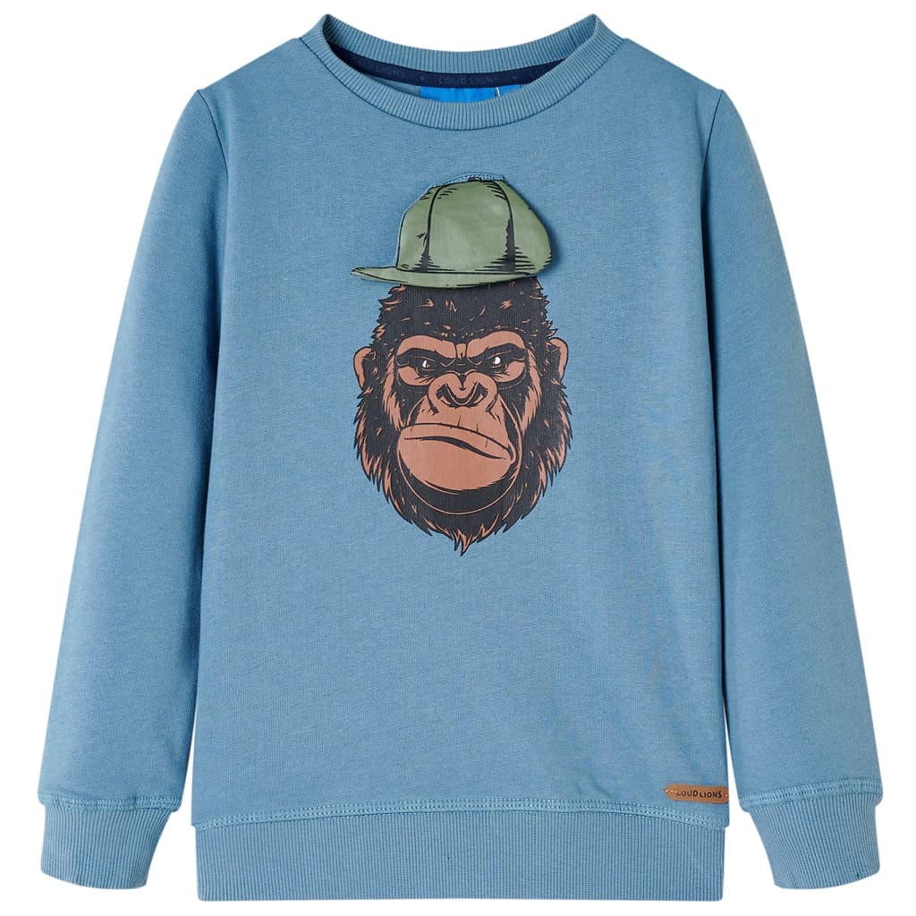 Kids' Sweatshirt Medium Blue 116 - Discount Dealers