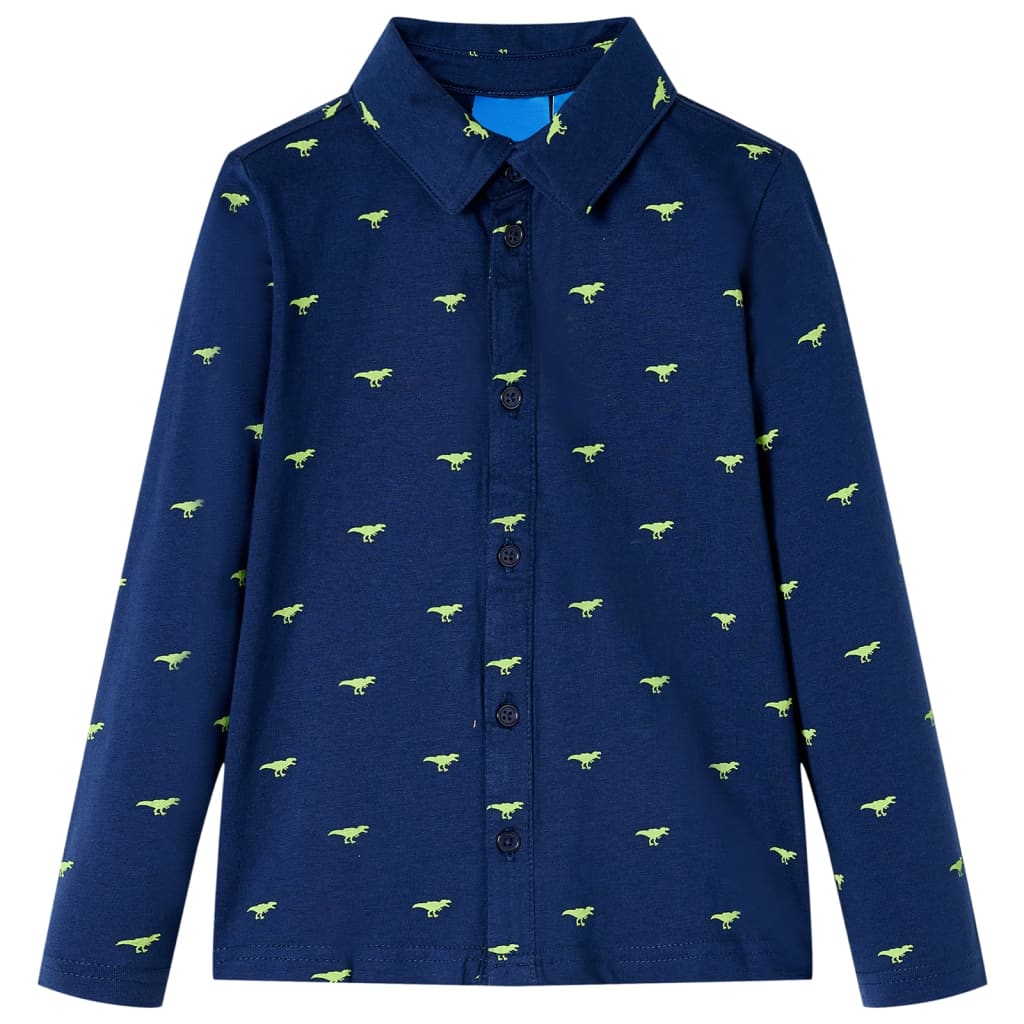 Kids' Shirt Navy 104 - Sid & Sam