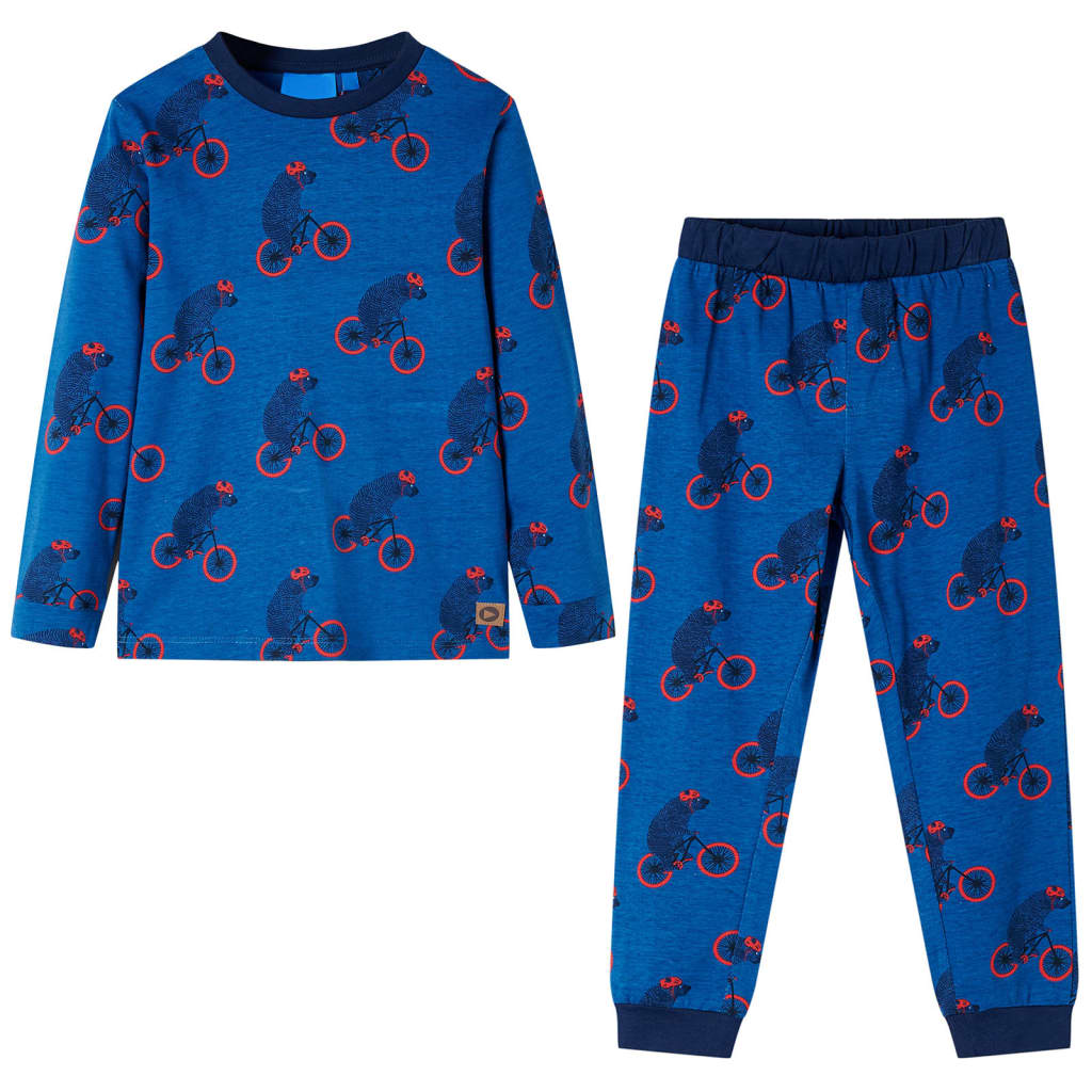 Kids' Pyjamas with Long Sleeves Petrol 92 - Discount Dealers