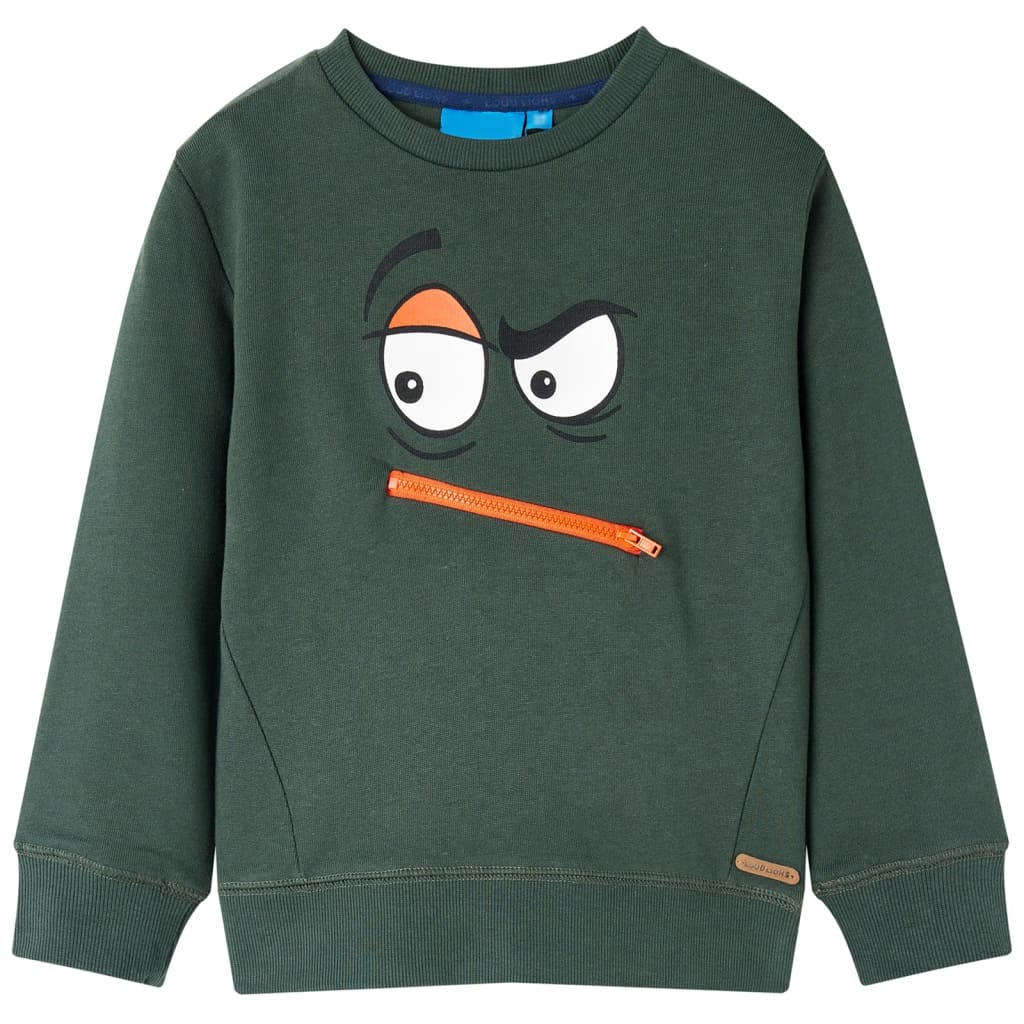 Kids' Sweatshirt Dark Green 92 - Tyrell & Tyrell