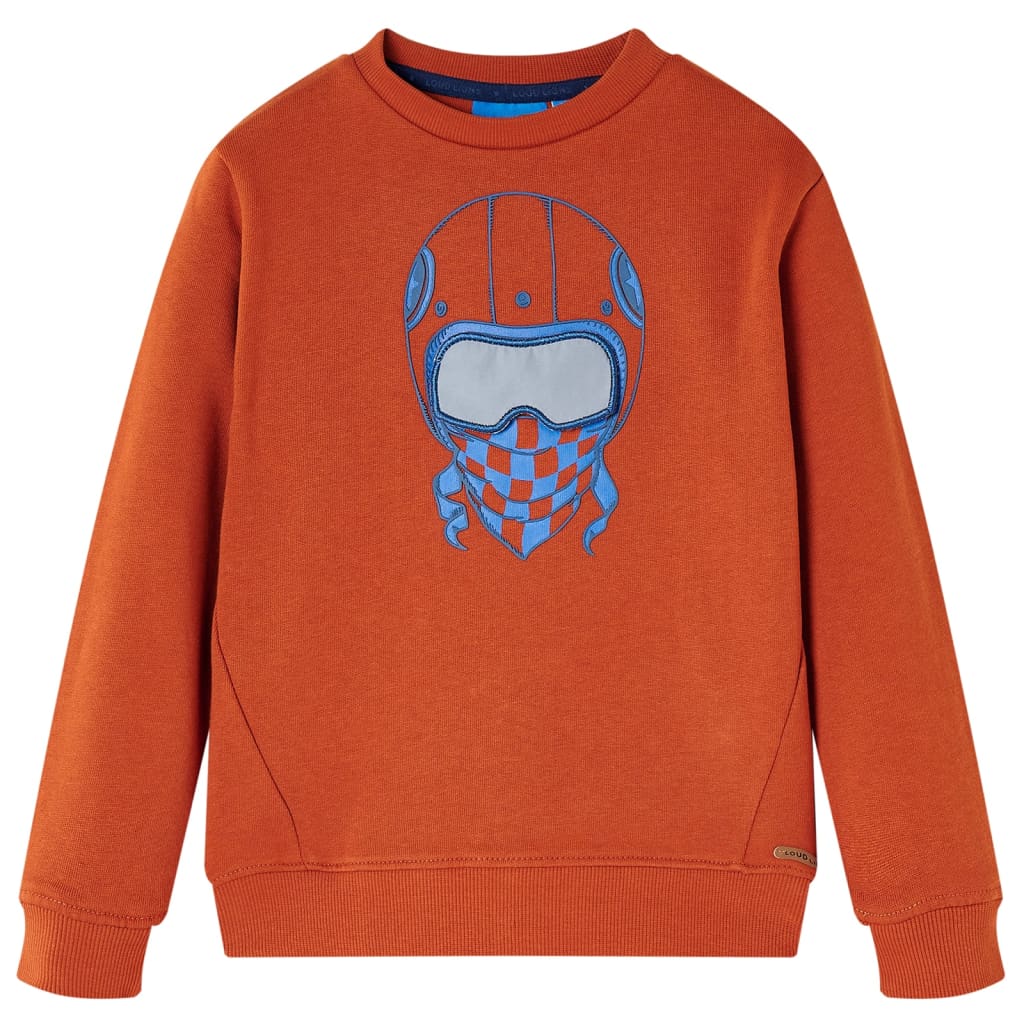 Kids' Sweatshirt Light Rusty 128 - Sid & Sam